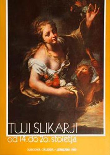 Tuji slikarji od 14. do 20. stoletja - copertina
