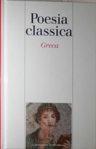Poesia Classica Greca - copertina