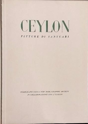 Ceylon. Pitture di Santuari - copertina