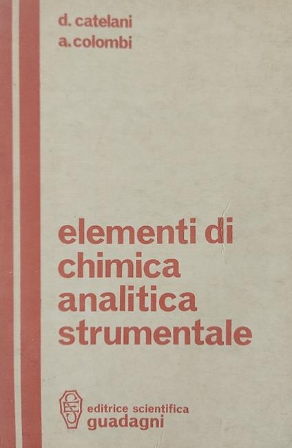 Elementi di chimica analitica strumentale - copertina