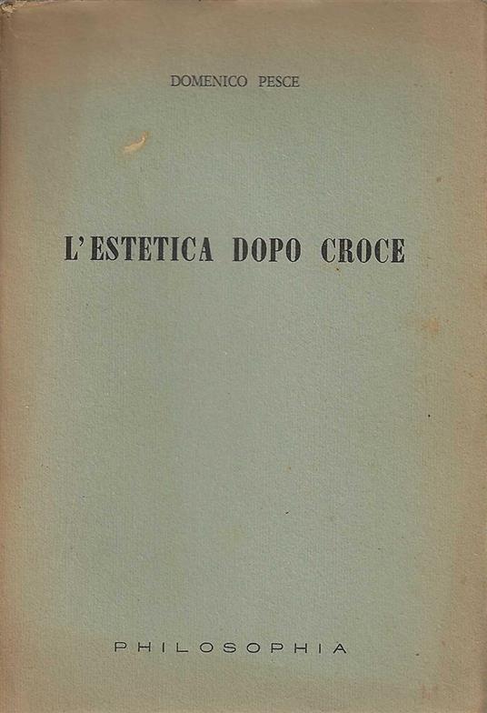 L' estetica dopo Croce - copertina