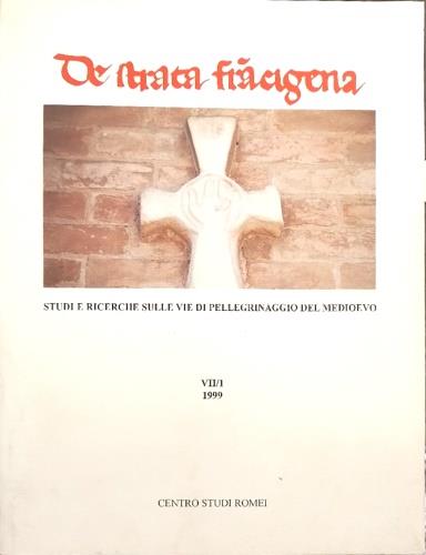De Strata Francigena. Studi e Ricerche sulle vie di pellegrinaggio del Medioevo - copertina