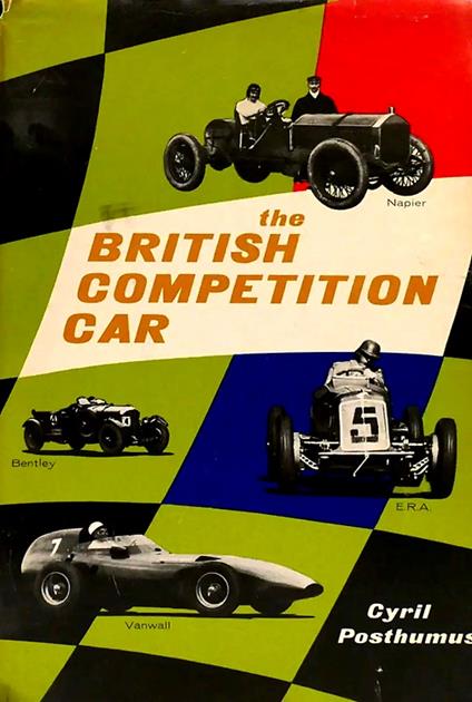 The british competition car - copertina