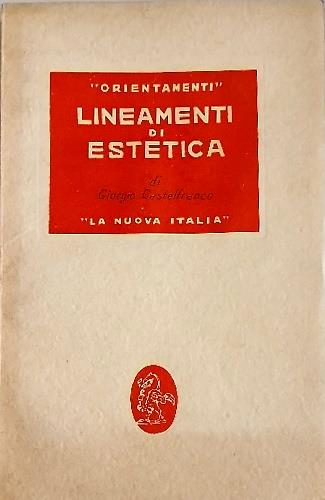 Lineamenti di Estetica - copertina