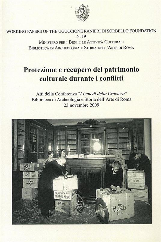 Protezione e recupero del patrimonio culturale durante i conflitti - copertina