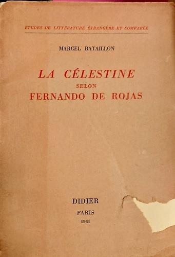 La C�lestine selon Fernando de Rojas - copertina