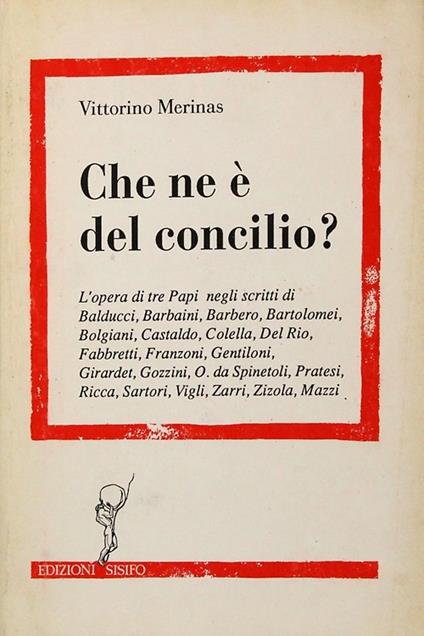 Che ne � del concilio? - copertina