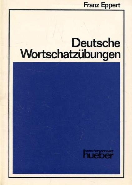 Deutsche Wortschatzubungen - copertina