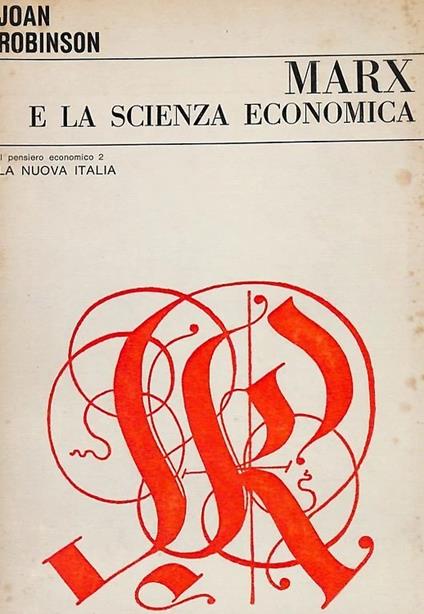 Marx e la scienza economica - copertina