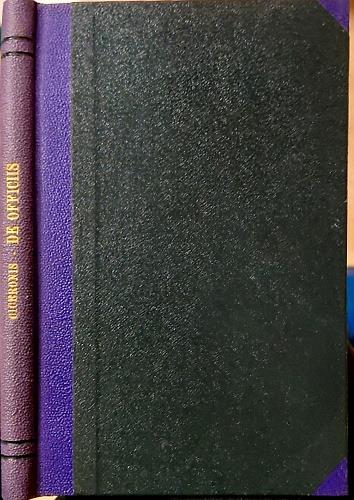 De officiis Libri tres - copertina