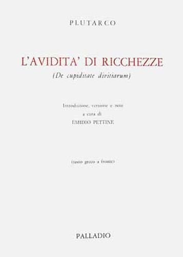 L' avidit  di ricchezze - copertina