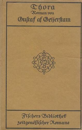 Thora. Roman - copertina