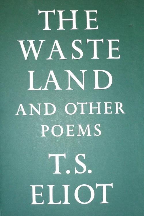 The Waste Land and the Other Poems - copertina