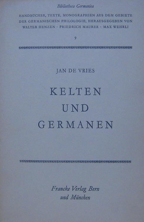 Kelten und Germanen - copertina