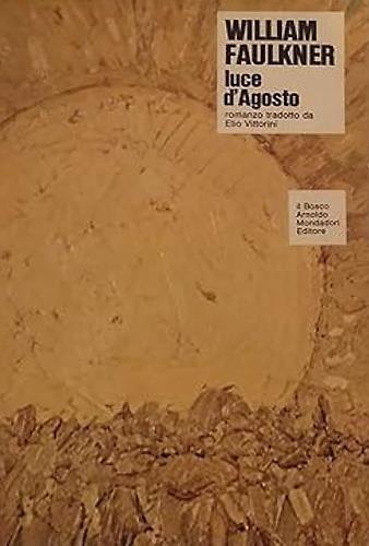 Luce d'agosto - copertina