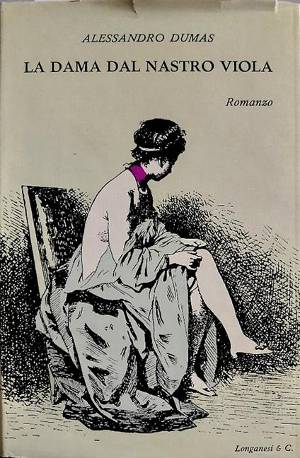 La dama dal nastro viola - copertina