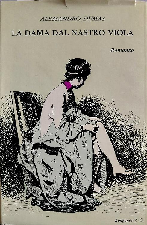 La dama dal nastro viola - copertina