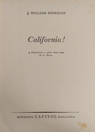 California! - copertina