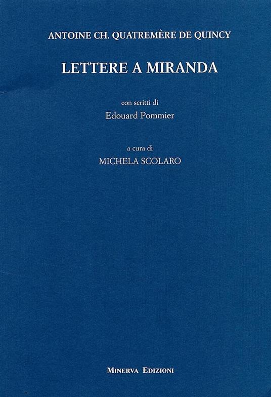 Lettere a Miranda - copertina