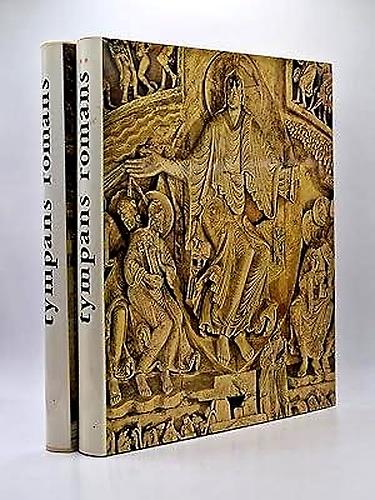 Tympans romans. Tome I : Sud de la France. Tome II : Nord de la France - copertina