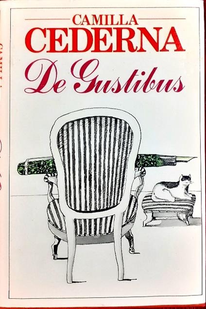 De Gustibus - Camilla Cederna - copertina