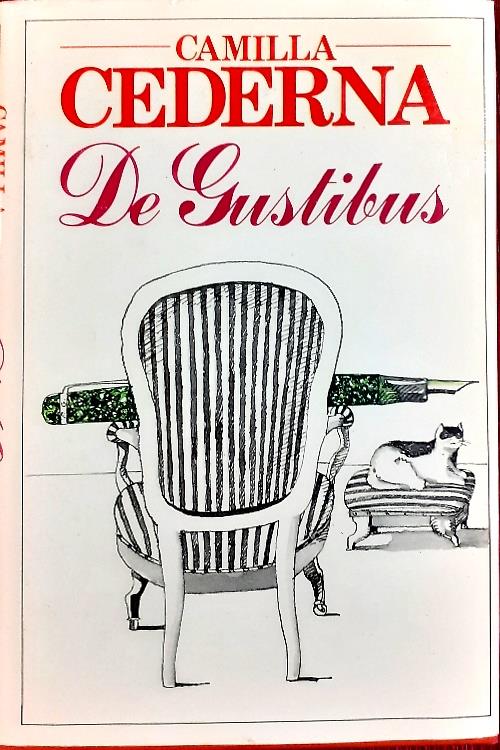 De Gustibus - Camilla Cederna - copertina