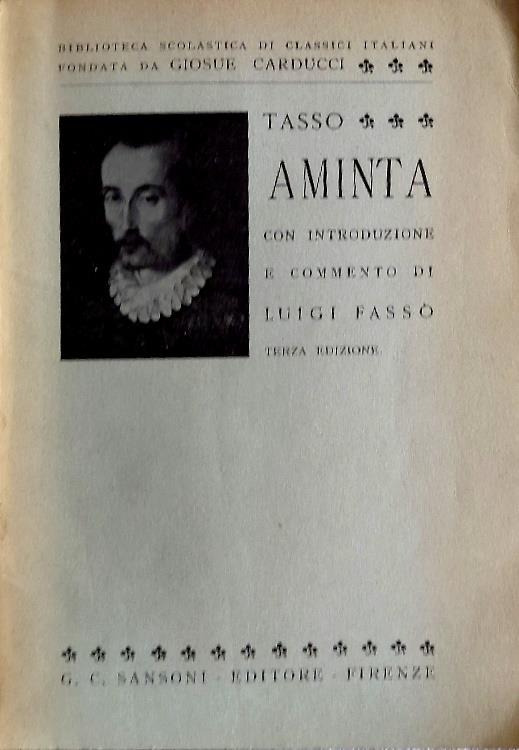 Aminta - Torquato Tasso - copertina