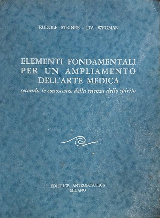 Elementi fondamentali per un ampliamento dell'arte medica - copertina
