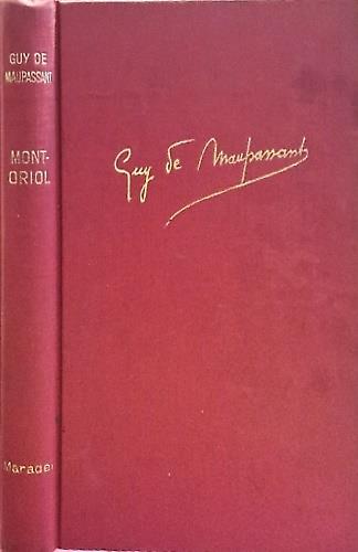 Mont - Oriol - Guy de Maupassant - copertina