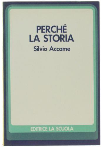 Perche' La Storia - Osvaldo Baldacci - copertina