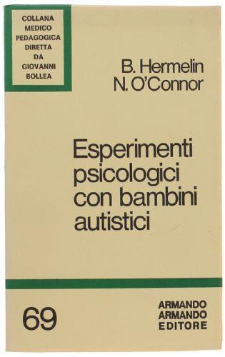 Esperimenti Psicologici Con Bambini Autistici - copertina