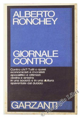 Giornale Contro - Alberto Ronchey - copertina