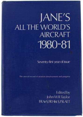 Jane'S All The World'S Aircraft 1980-81 - John W.R Taylor - copertina