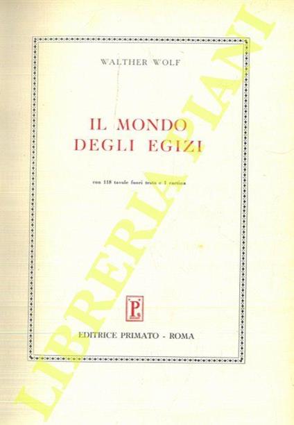Il mondo degli Egizi - copertina