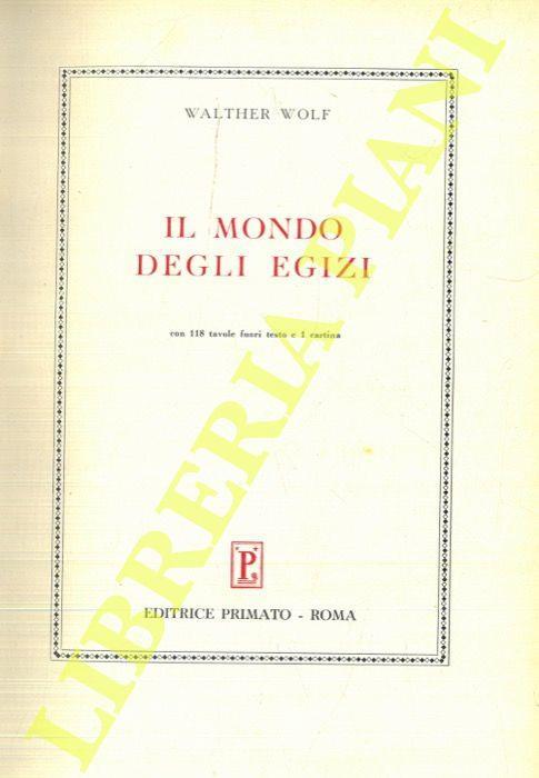 Il mondo degli Egizi - copertina