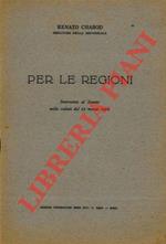 Per le Regioni. Intervento al Senato nella seduta del 12 marzo 1962
