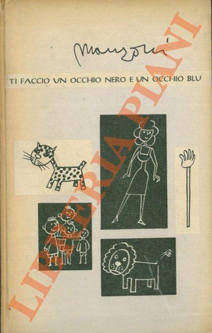 Ti faccio un occhio nero e un occhio blu, romanzo giallo extra (..) quasi suspense del riso - copertina