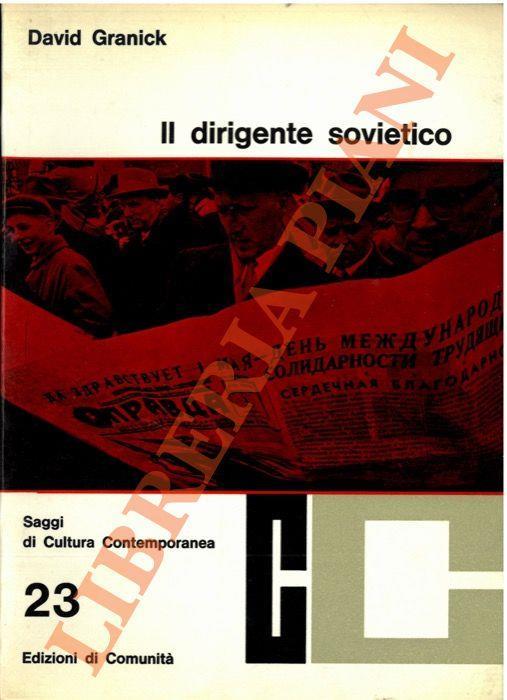 Il dirigente sovietico - copertina