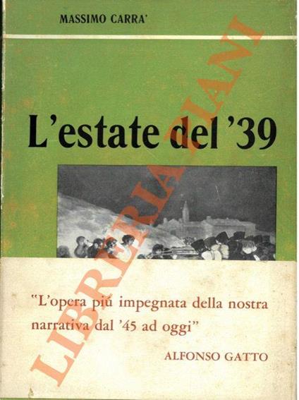 L’estate del 39 - copertina