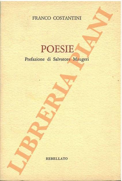 Poesie - copertina