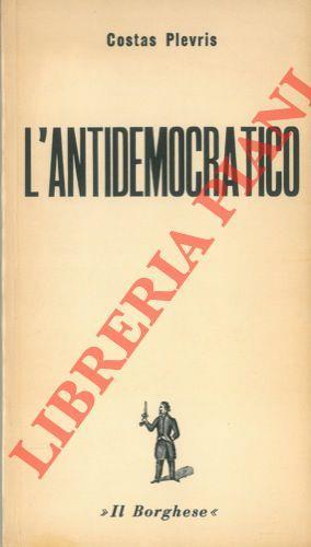 L' antidemocratico - copertina