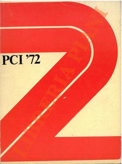 PCI ‘72 (almanacco) - copertina