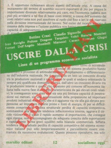 Uscire dalla crisi. Linee di un programma economico socialista - copertina