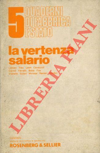 La vertenza salario - copertina