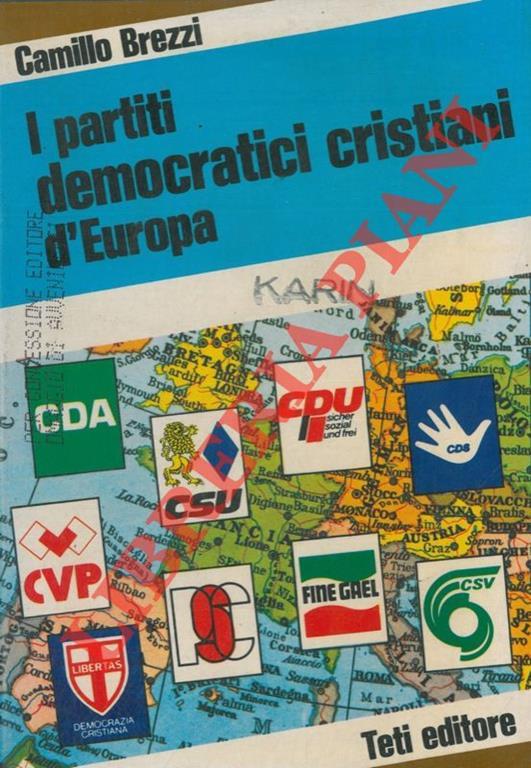 I partiti democratici cristiani d'Europa - Camillo Brezzi - copertina