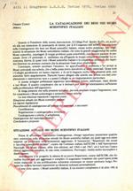 La catalogazione dei beni nei musei scientifici italiani