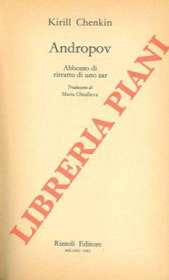 Andropov. Abbozzo di ritratto di uno zar - Kirill Chenkin - copertina