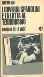 I governi Spadolini e la lotta al terrorismo