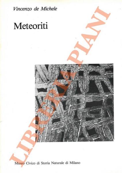 Meteoriti - Vincenzo De Michele - copertina