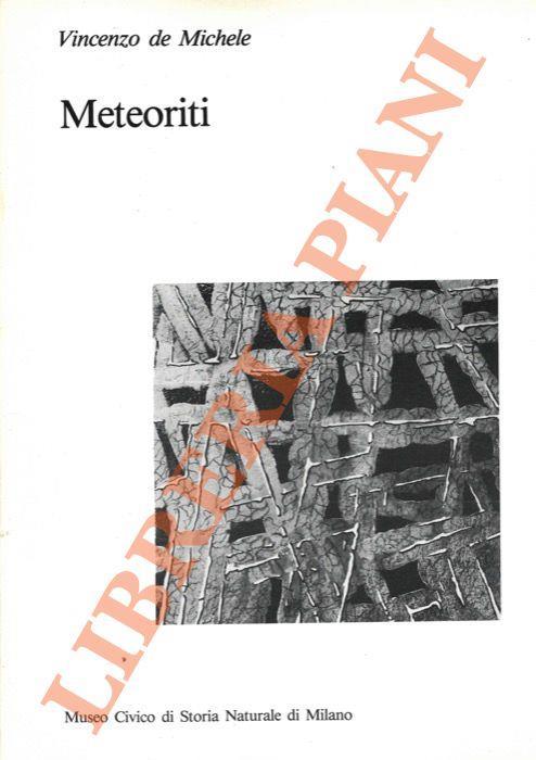 Meteoriti - Vincenzo De Michele - copertina